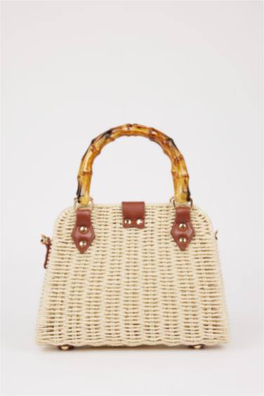 Woman Straw Shoulder Bag