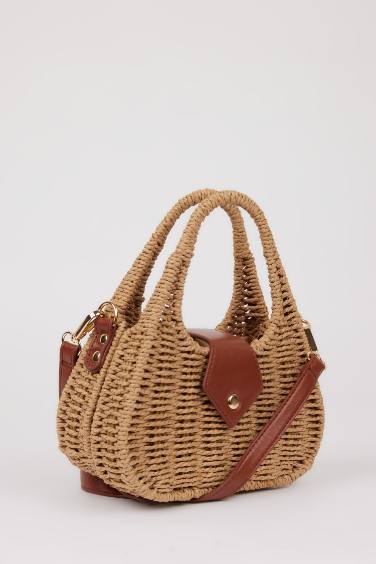 Kadın Hasır Omuz Çantası