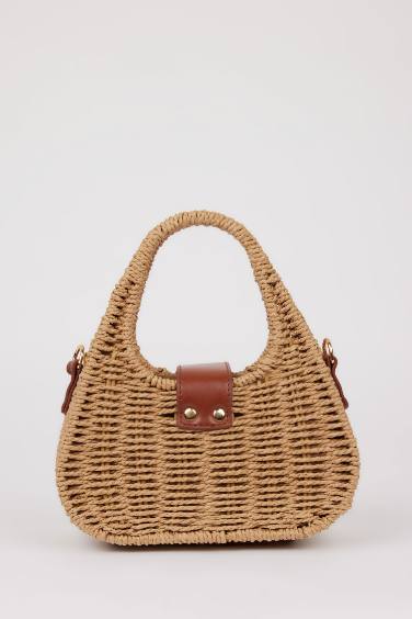 Kadın Hasır Omuz Çantası