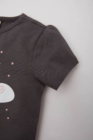 Baby Girl Cotton Top Bottom 2 Piece Pajama Set