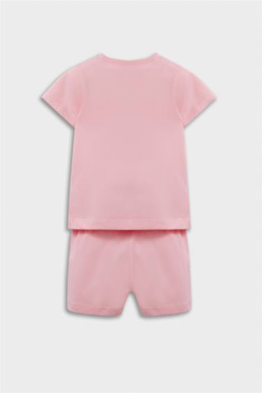 سيت بجامة بيبي بناتي بطبعة يونيكورن - قطعتين