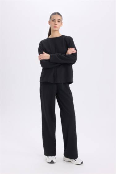 سيت سادة بيزك ردن طويل ورجل واسع - قطعتين