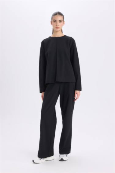 سيت سادة بيزك ردن طويل ورجل واسع - قطعتين