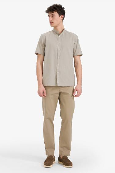 Regular Fit Cotton Summer Short Sleeve Shirt