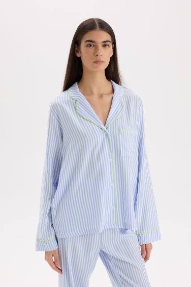 Viscose Top Bottom 2 Piece Pajama Set