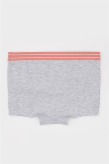 Қыздарға тұтас басып шығарылған 2 Трикотаж боксер