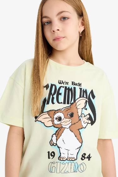 Girl Gremlins Oversize Fit Crew Neck T-Shirt