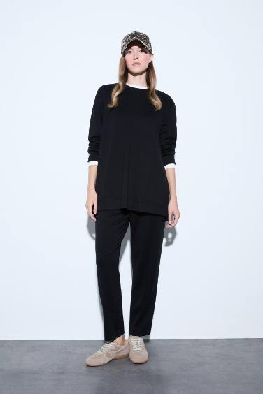 Regular Fit Beli Lastikli Eşofman Altı