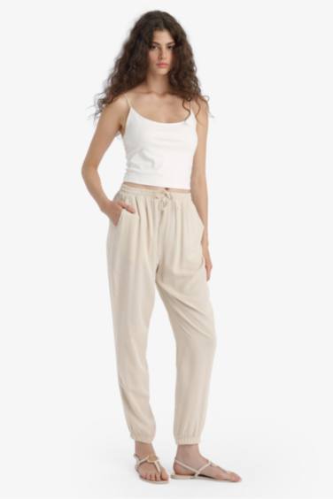 Normal Waist Ankle Length Jogger Pants