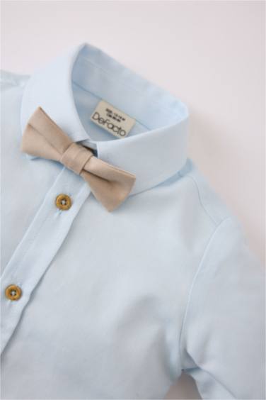 Chemise Oxford à manches longues pour bébé garçon