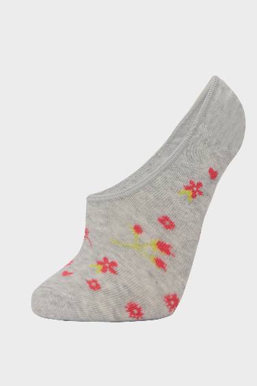 Woman 3 Piece Cotton Ballerina Socks