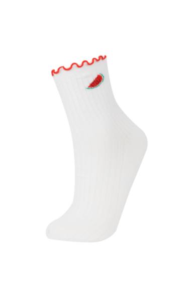 Woman Fruit 3 piece Short Socks