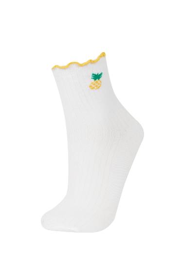 Woman Fruit 3 piece Short Socks