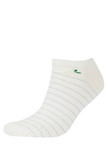 جوارب نسائي قصيرة قطن - 3 قطع