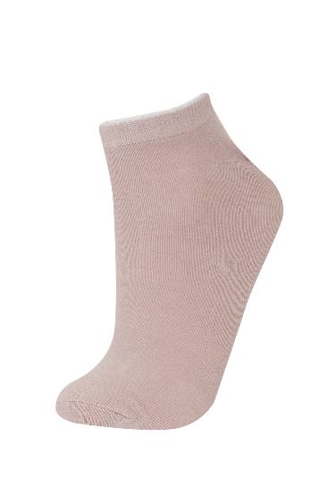 Lot de 3 paires de chaussettes courtes en coton pour femme