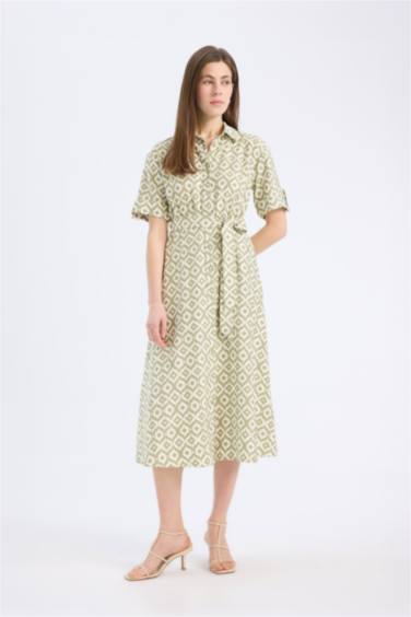 гүлді жейде мойыны қысқа жеңді Ұзын жеңді тоқылған көйлек