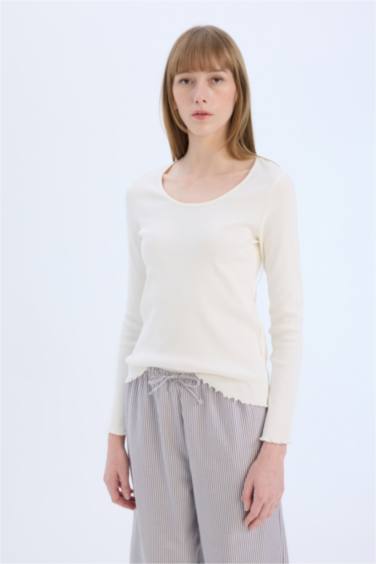 طقم بيجامة سامبل قصة عادية من قطعتين