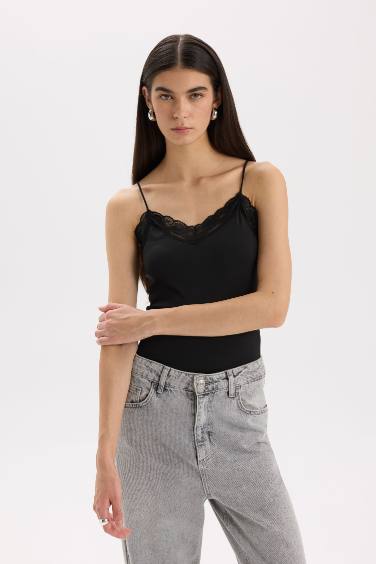 Débardeur Slim à col V