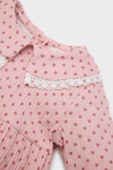 Ensemble de body à manches longues et collants pour bébé fille