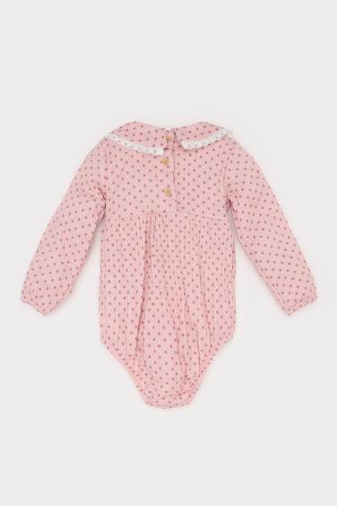 Ensemble de body à manches longues et collants pour bébé fille