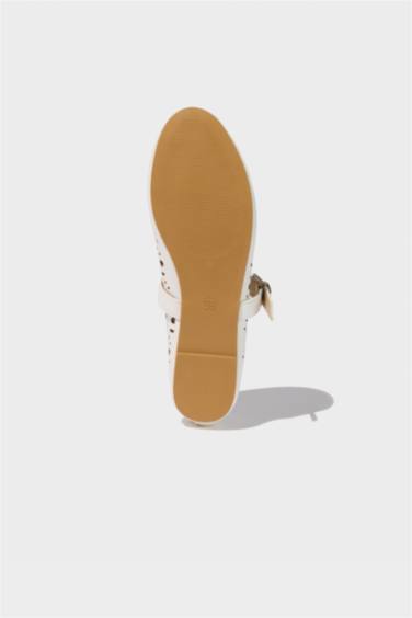 Kadın Düz Taban Suni Deri Babet