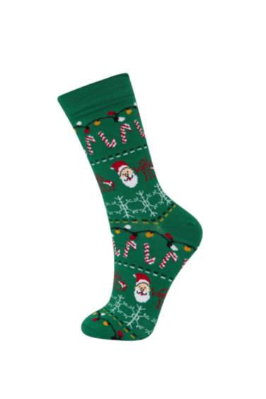 جوارب طويلة قطن رجالي - قطعتين