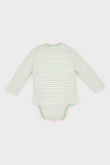 Baby Boy Long Sleeve Long Sleeve Snap Body