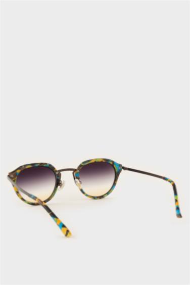 Erkek Oval Metal Güneş Gözlüğü