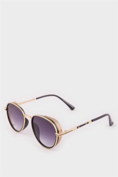 Erkek Oval Metal Güneş Gözlüğü
