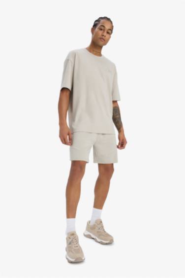 DeFactoFit оверсайз футболка с круглым вырезом с рисунком, короткий рукав