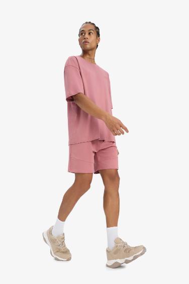 DeFactoFit Standard Fit Sportsman Waist Tied Pocket Shorts