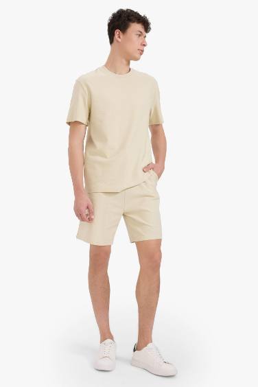 Cotton Relax Fit Twill Pocket Shorts