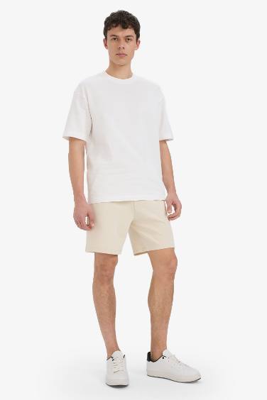 Laced Waist Basic Shorts