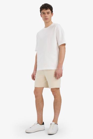 Laced Waist Basic Shorts