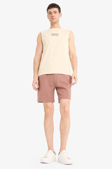 Laced Waist Basic Shorts