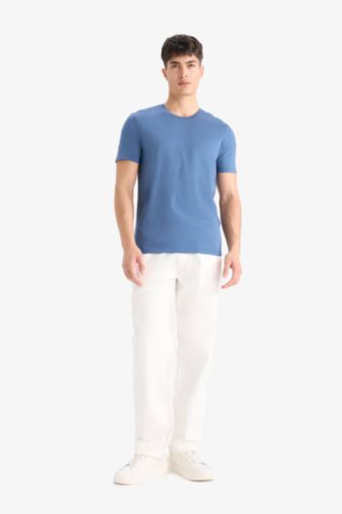 Slim Fit Crew Neck Short Sleeve T-Shirt