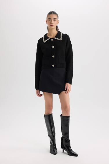 جيب شورت بخصر عالي ورجل عادي