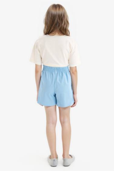 Girl Gabardine Pleated Skort