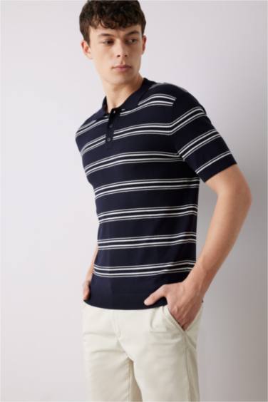 تيشيرت بولو تريكو نص ردن قصة عادية