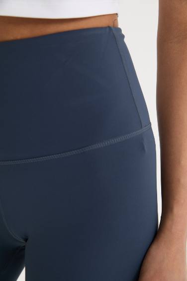 ليجن رياضي قصير  كحلي من DeFactoFit