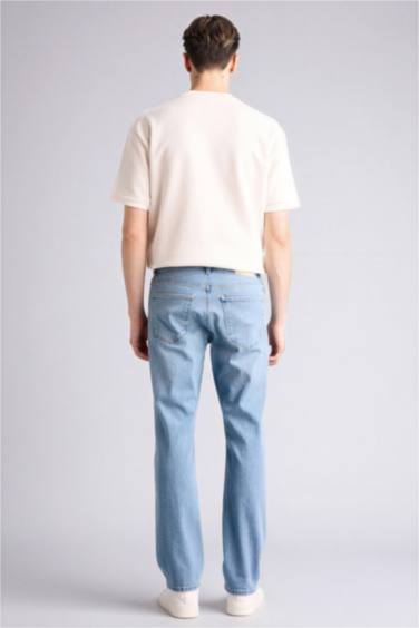 Sergio Regular Fıt Normal Bel Boru Paça Pantolon - Görsel 15