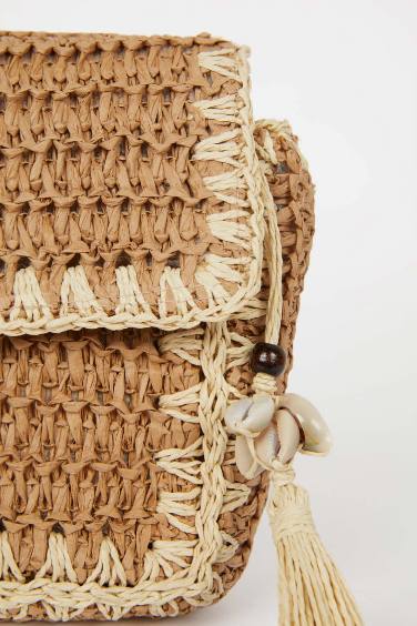 Kadın Hasır Omuz Çantası