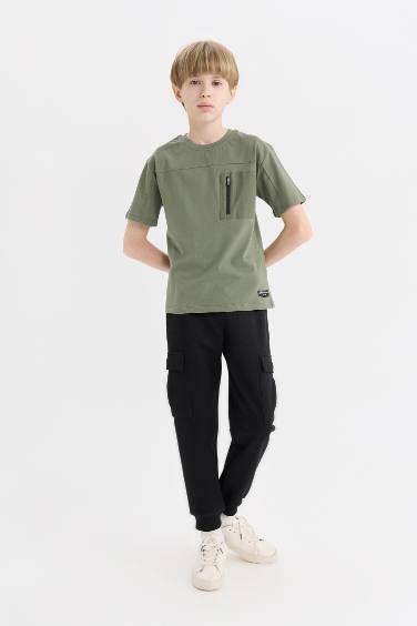 Boy T-Shirt Cargo Pants 2 Piece Set