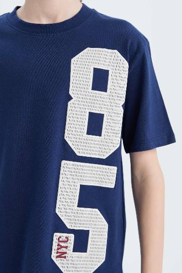 Boy Printed T-Shirt Sweatpants 2 Piece Set