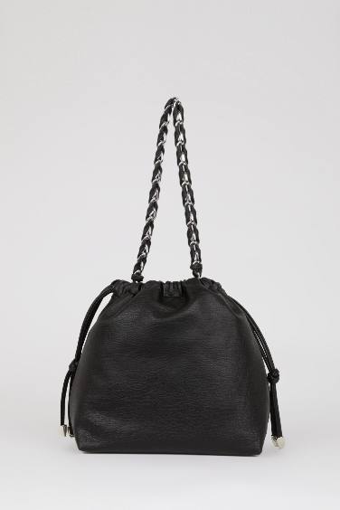 حقيبة كتف نسائية من جلد صناعي