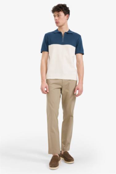 T-Shirt Polo en tricot Coupe standard