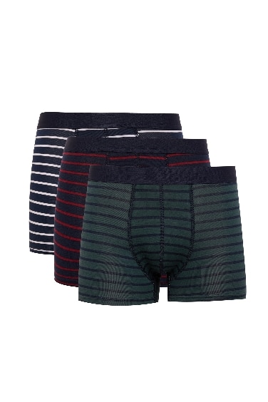 Striped 3 Piece Boxers