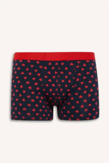 Heart Patterned 3 Piece Boxers