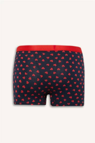 Heart Patterned 3 Piece Boxers