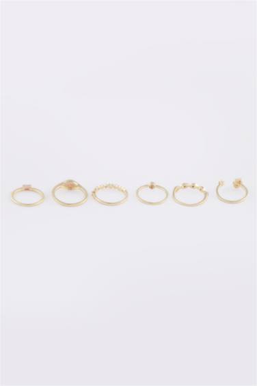 محبس نسائي ذهبي - 6 قطع